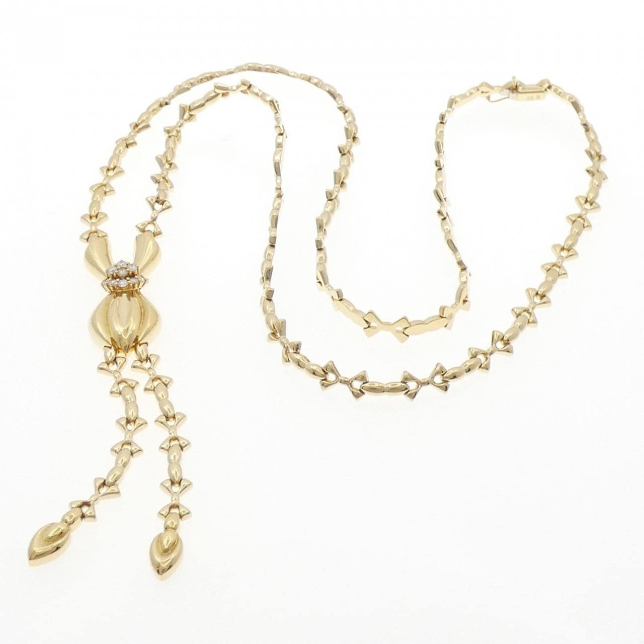 ジュネ ダイヤモンド ネックレス 0.56CT