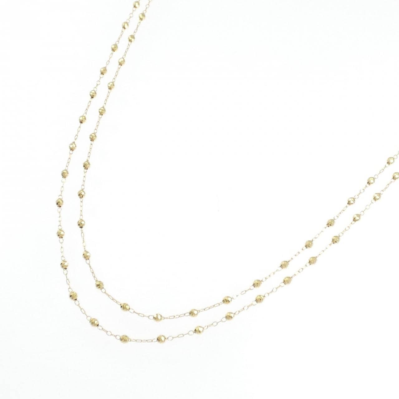 K18YG チェーン ネックレス