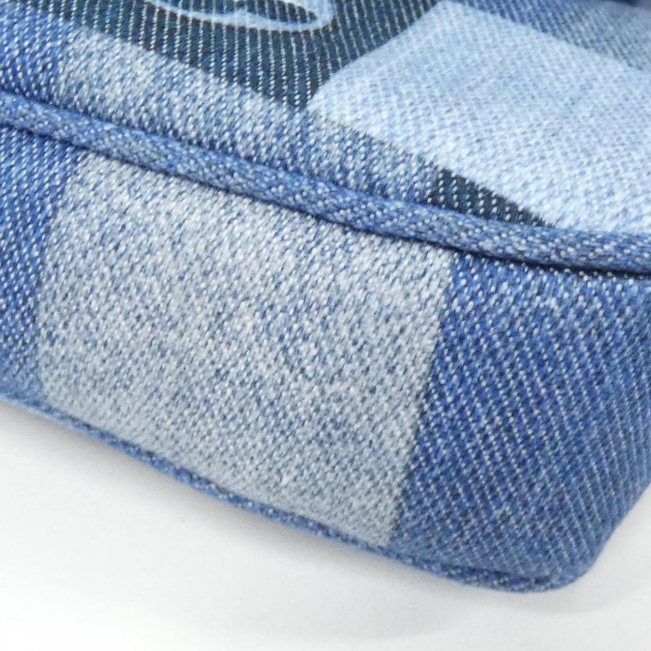 ルイヴィトン デニム モノグラム ミュルティ ポシェット アクセソワール M44990 ショルダーバッグ