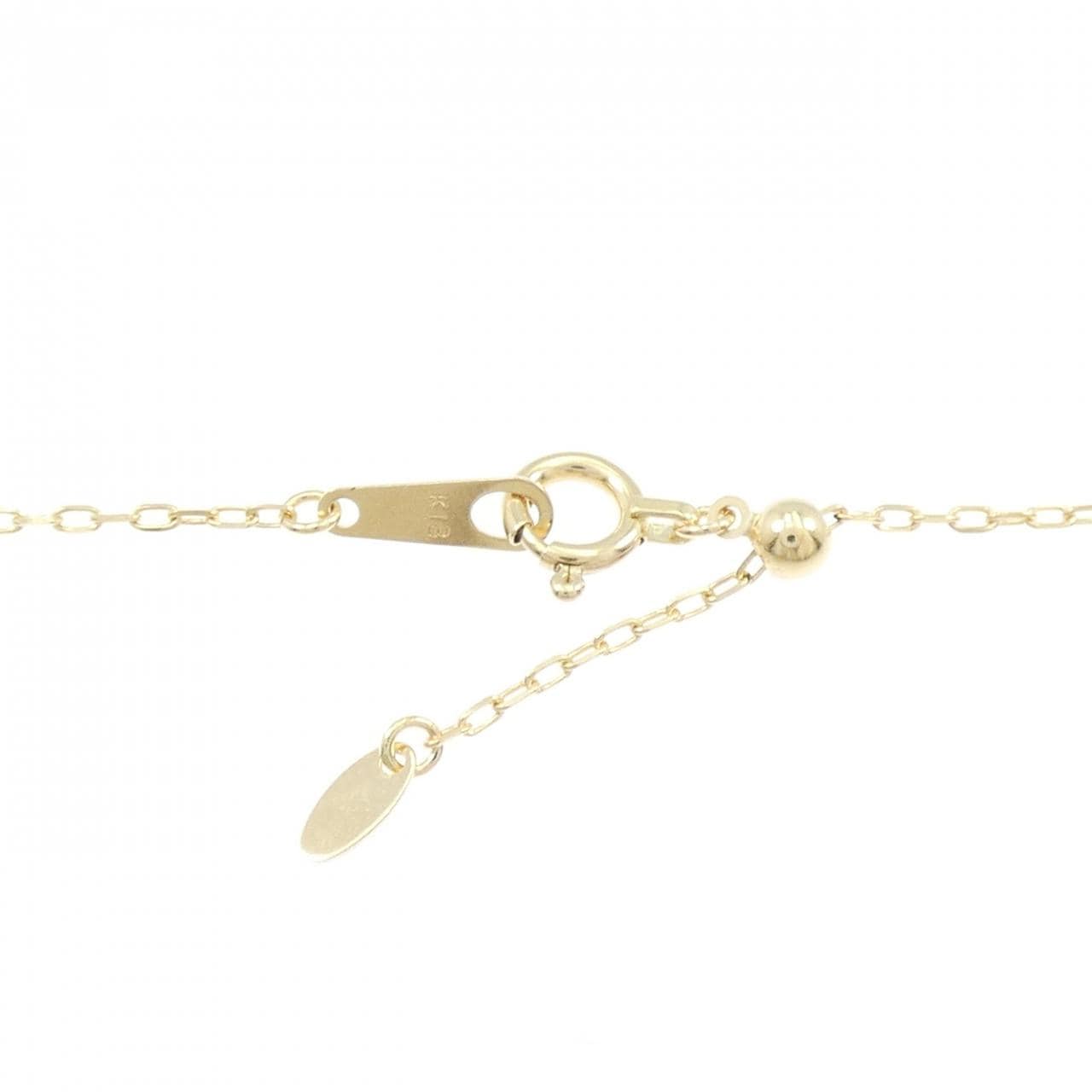 K18YG cross Diamond necklace 0.51CT