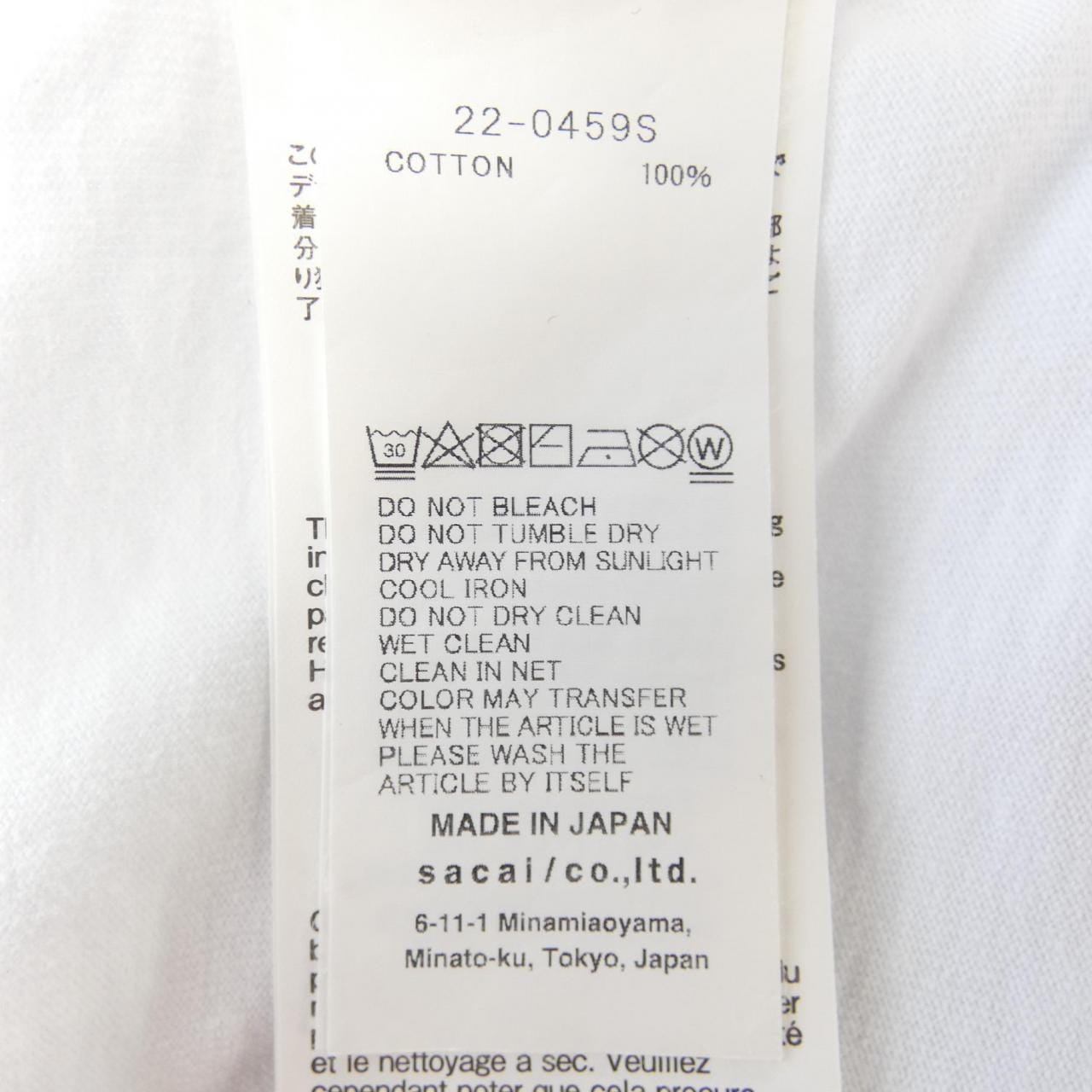 サカイ SACAI Tシャツ