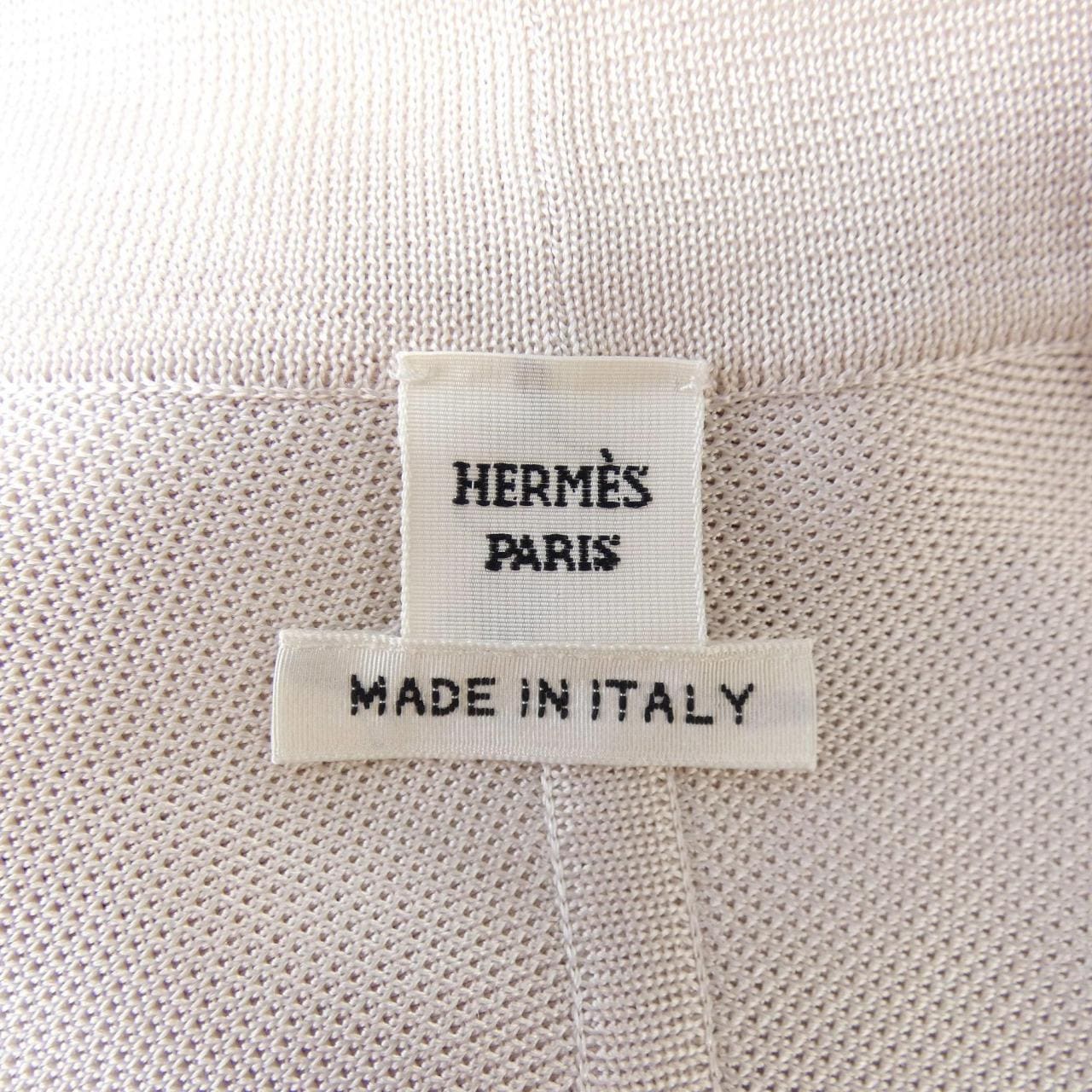 HERMES HERMES BRIDES DE GALA 5E2835DQ Twill Raine Long Cardigan