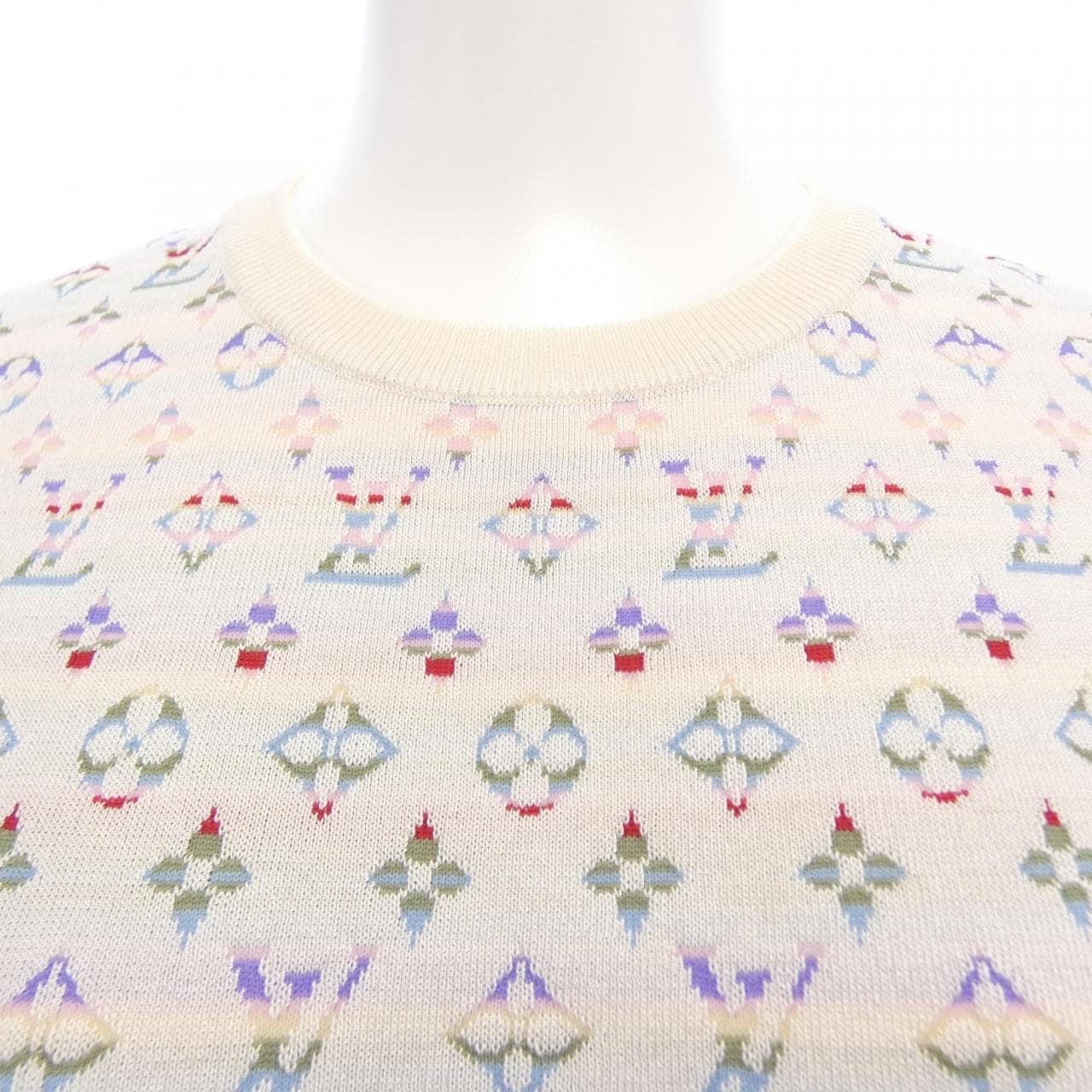 ルイヴィトン LOUIS VUITTON パステルモノグラムニットトップ FNKS99TT9 トップス