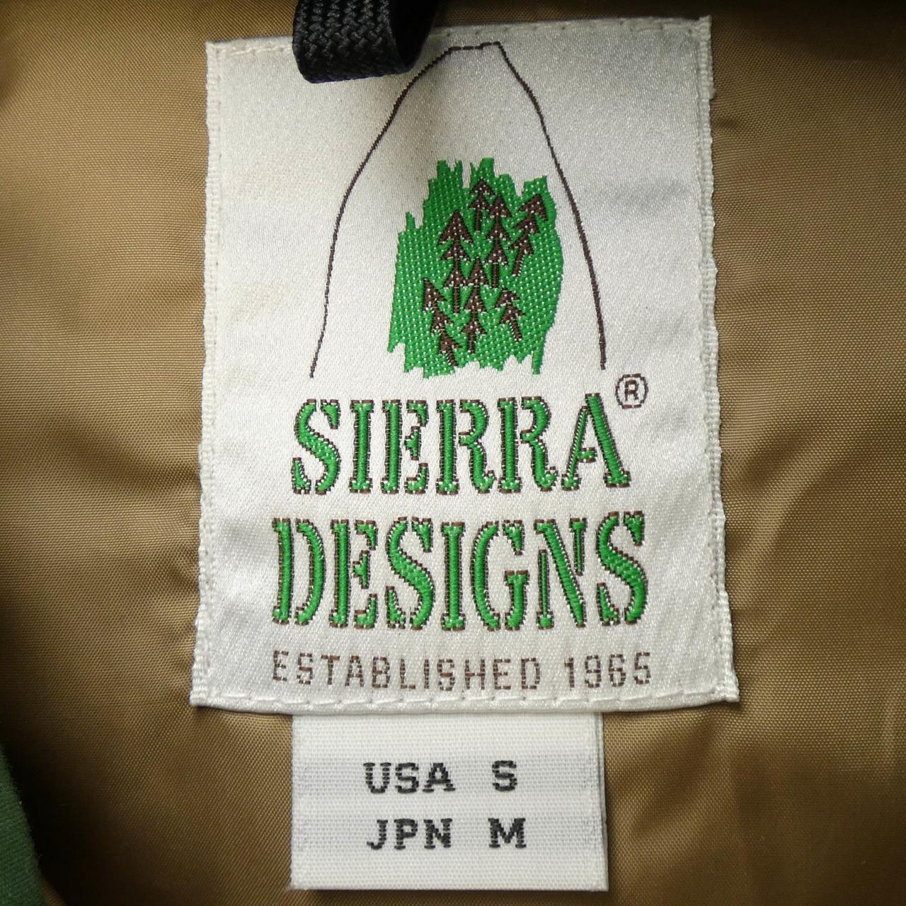 シェラデザイン SIERRA DESIGNS ダウンベスト