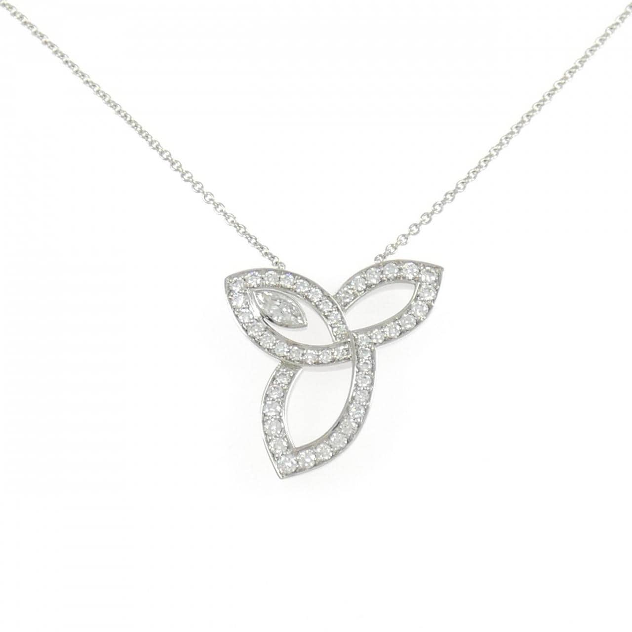 ハリーウィンストン リリークラスター ネックレス