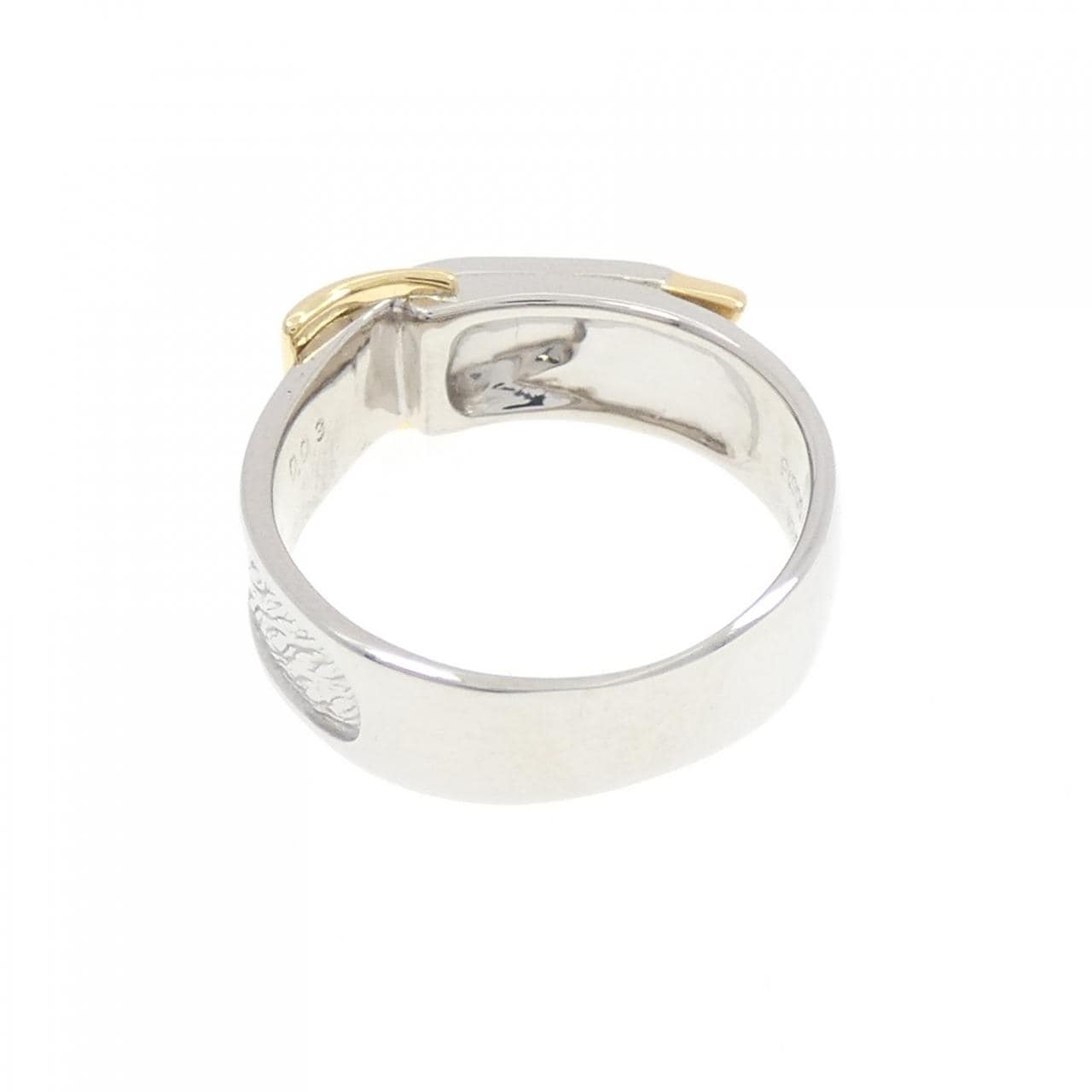 PT900/K18YG Diamond Ring 0.03CT