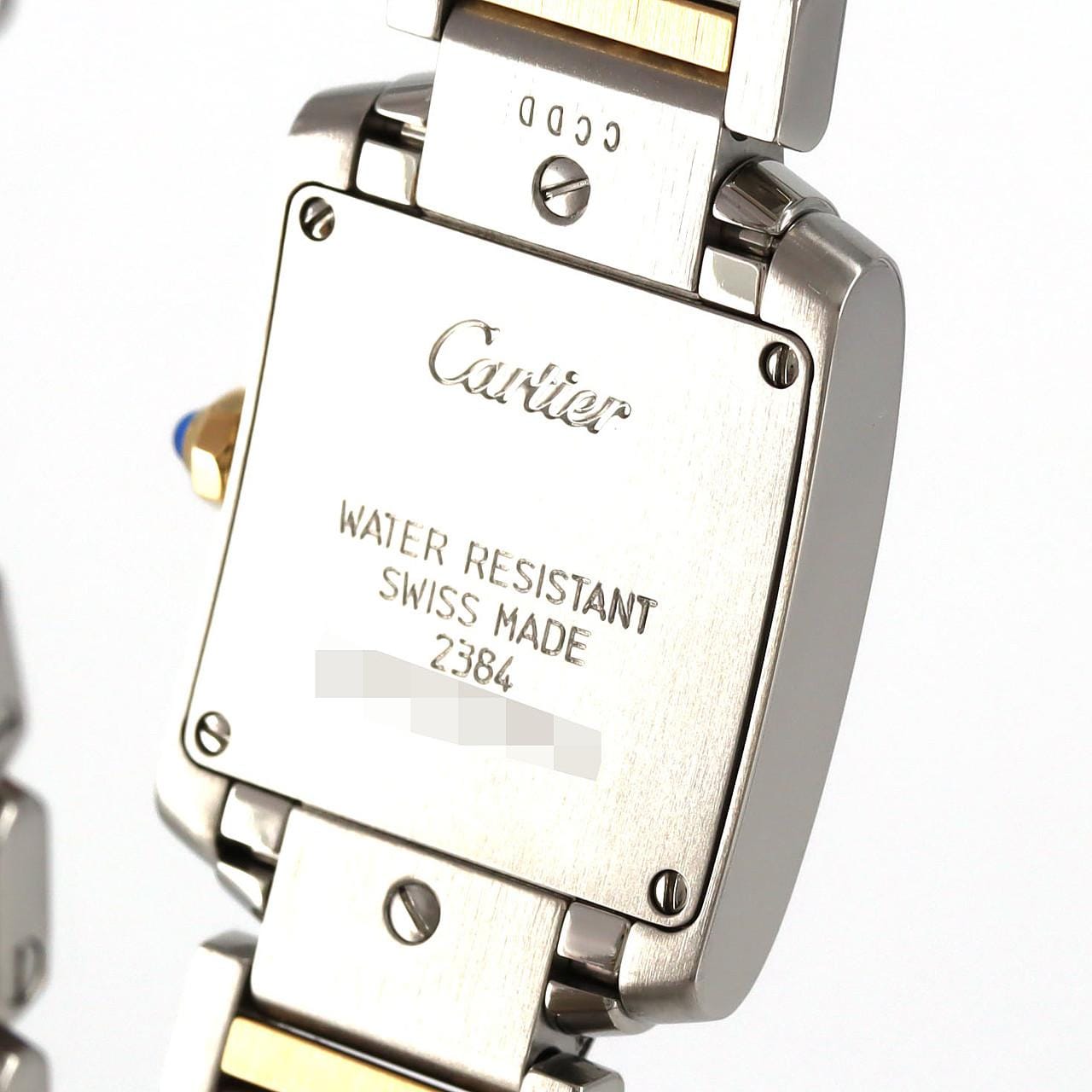 Cartier Tank Francaise SM two tone W51007Q4 SSxYG Quartz