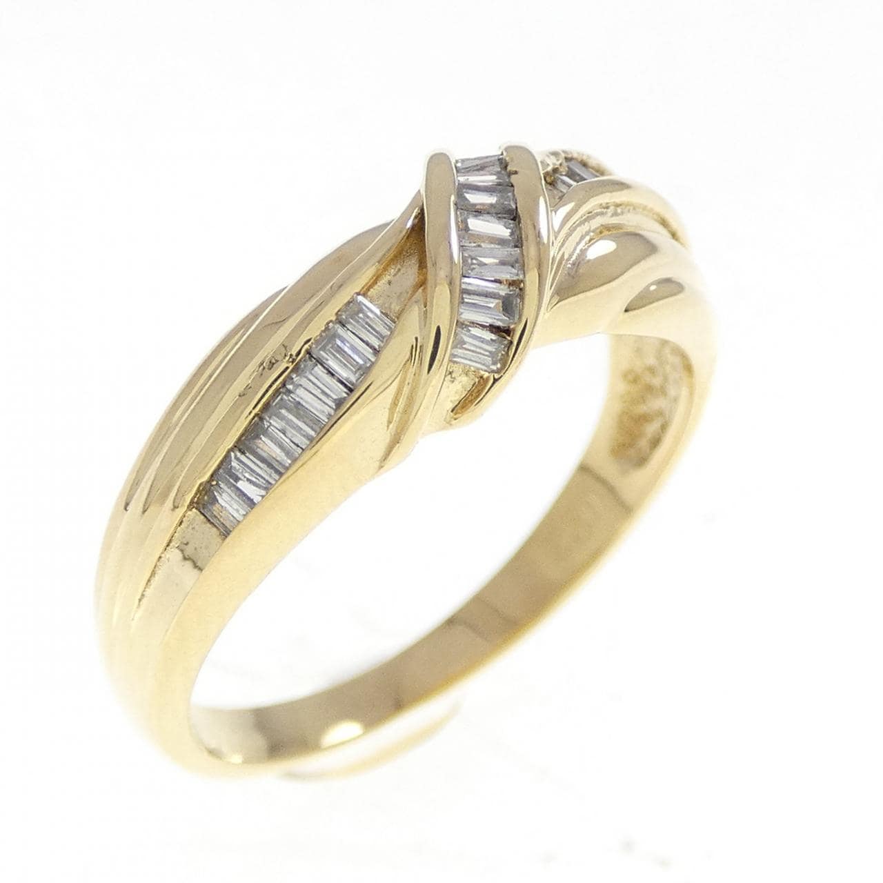 K18YG ダイヤモンド リング 0.22CT