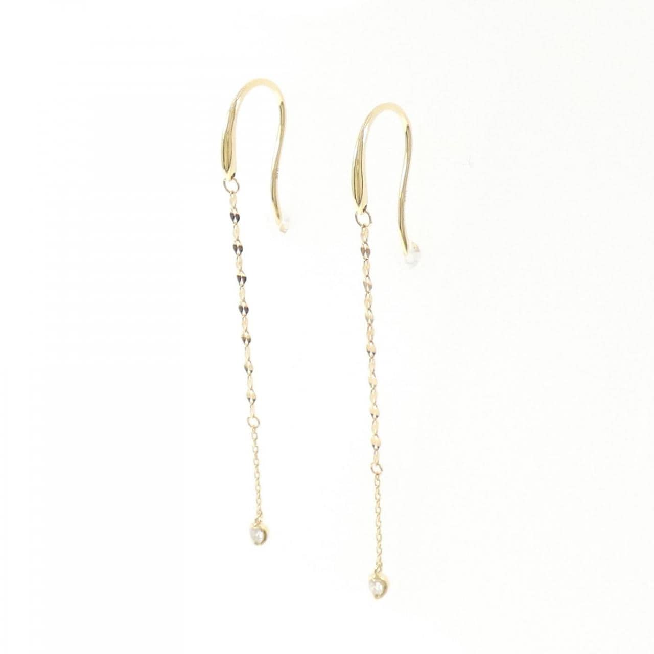 スタージュエリー ダイヤモンド ピアス 0.04CT