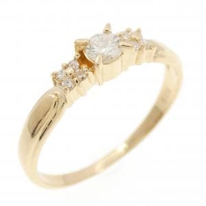K18YG ダイヤモンド リング 0.20CT