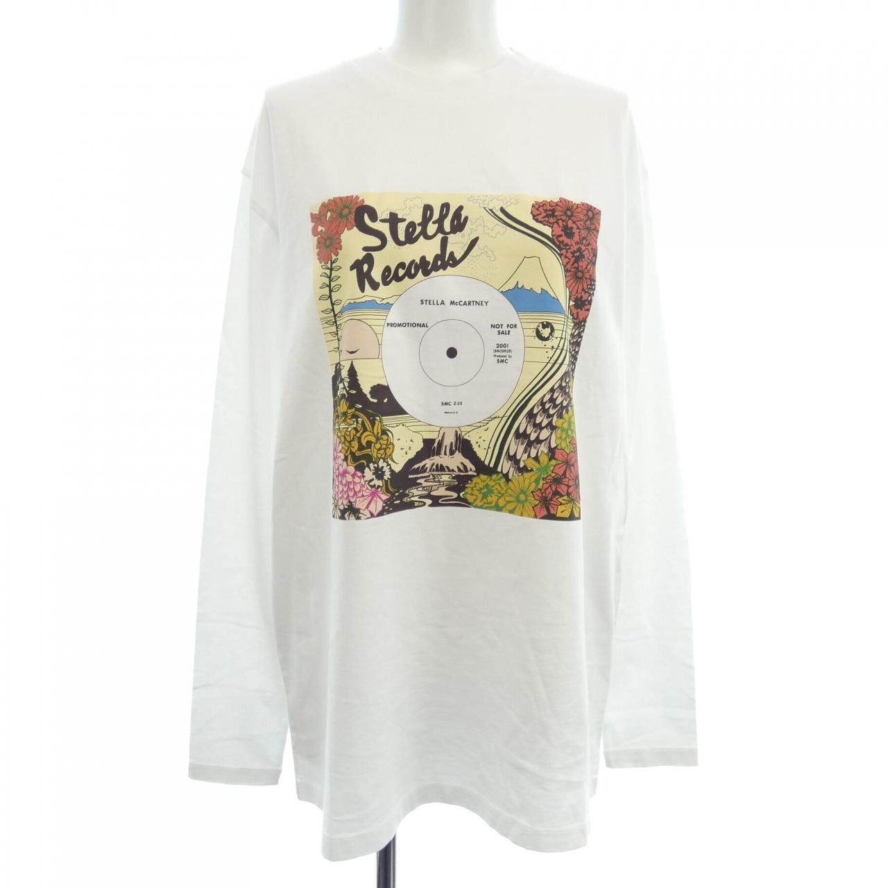 ステラマッカートニー STELLA MCCARTNEY レコードロンティ Tシャツ