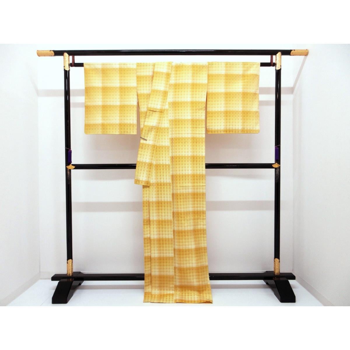 単衣　和宇慶むつみ　花倉織【首里織】