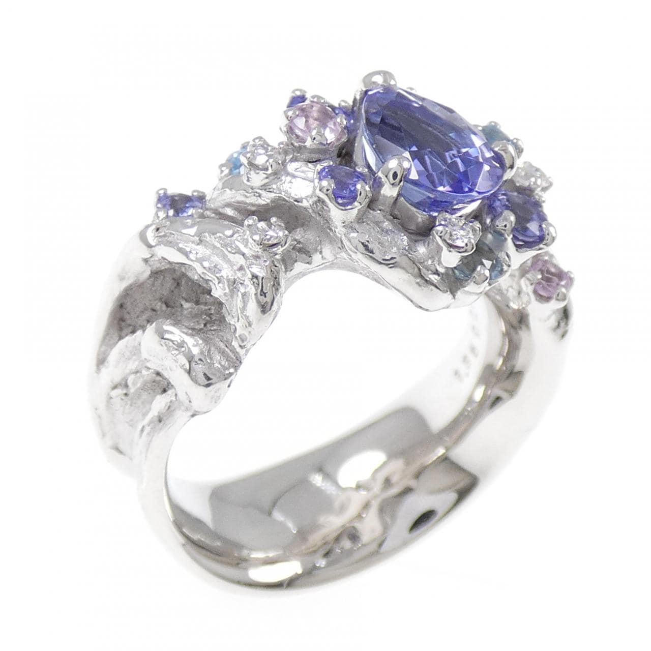 イワクラコウジ カラーストーン リング