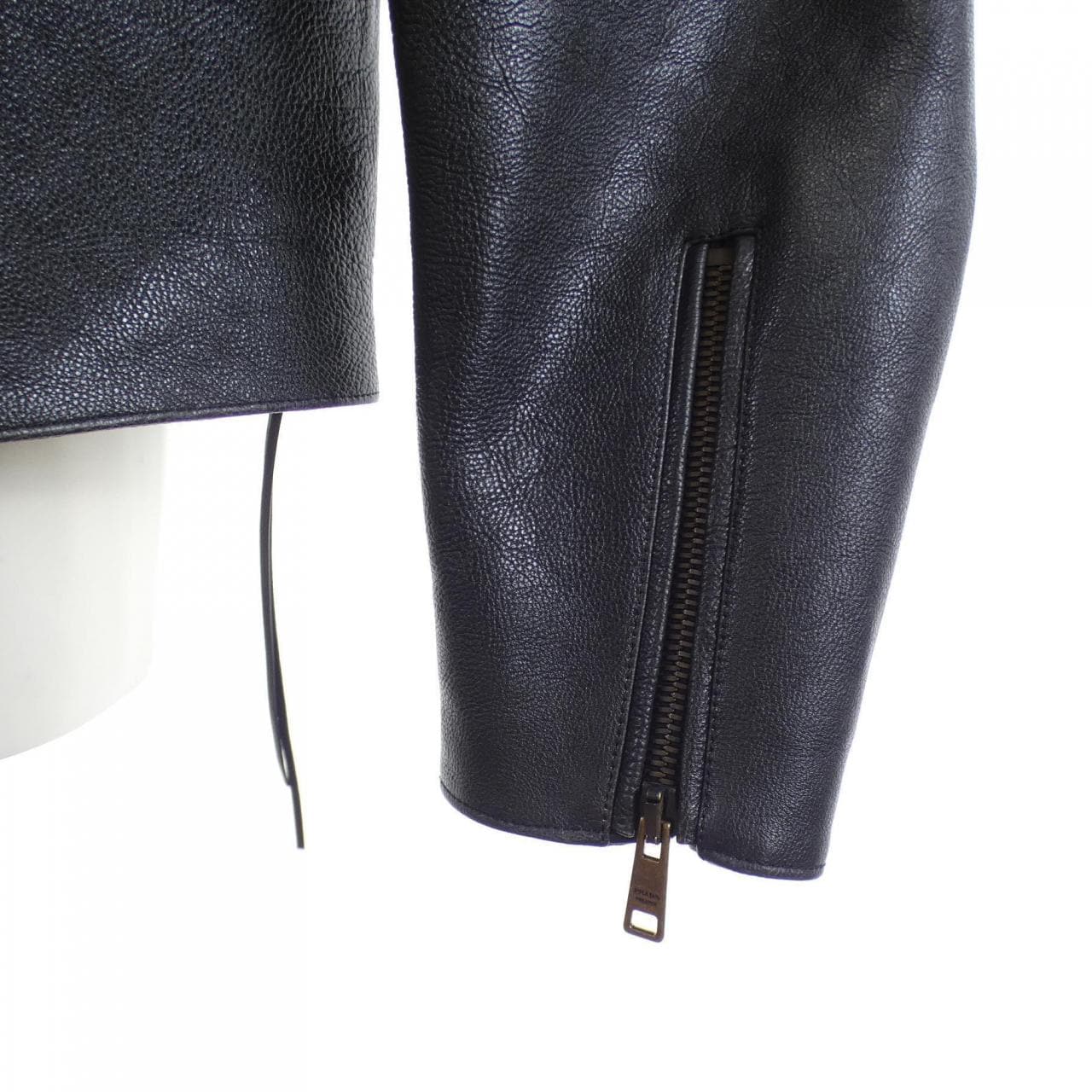 プラダ PRADA UPW416 2D02 レザーライダースジャケット