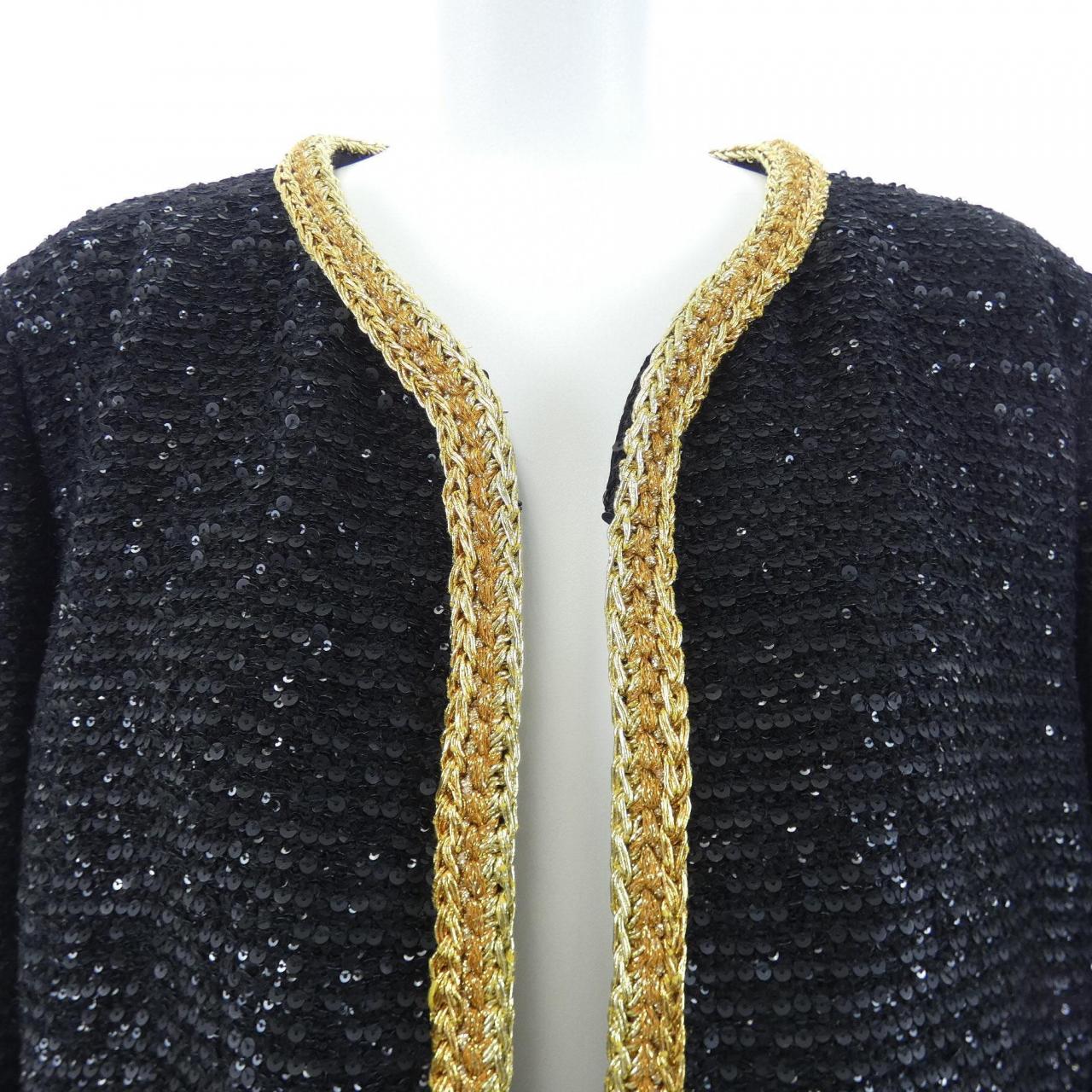 シャネル CHANEL LOOK18 P72537V64050 ノーカラージャケット