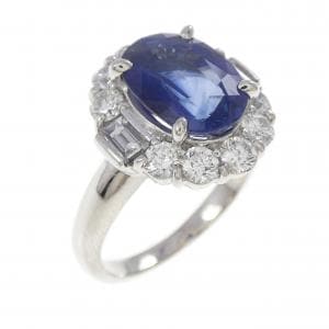 PT900 サファイヤ リング 3.32CT