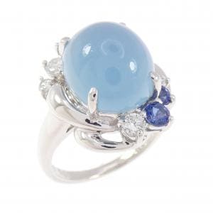 PT900 アクアマリン リング 6.03CT