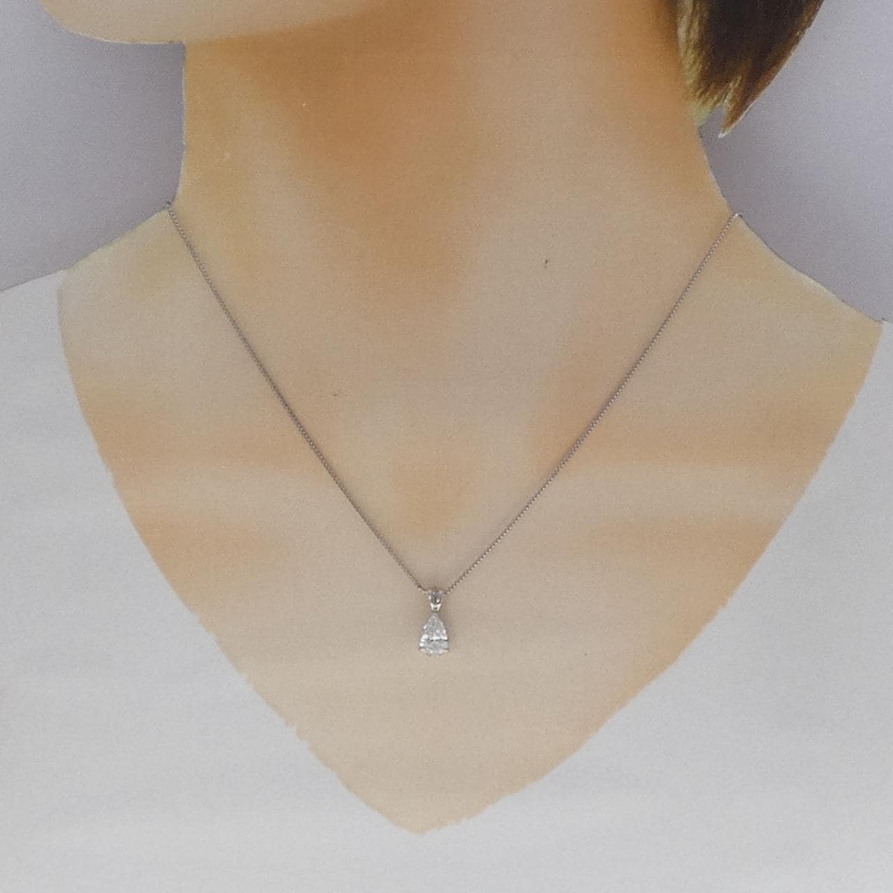 PT900/PT850 ダイヤモンド ネックレス 1.008CT