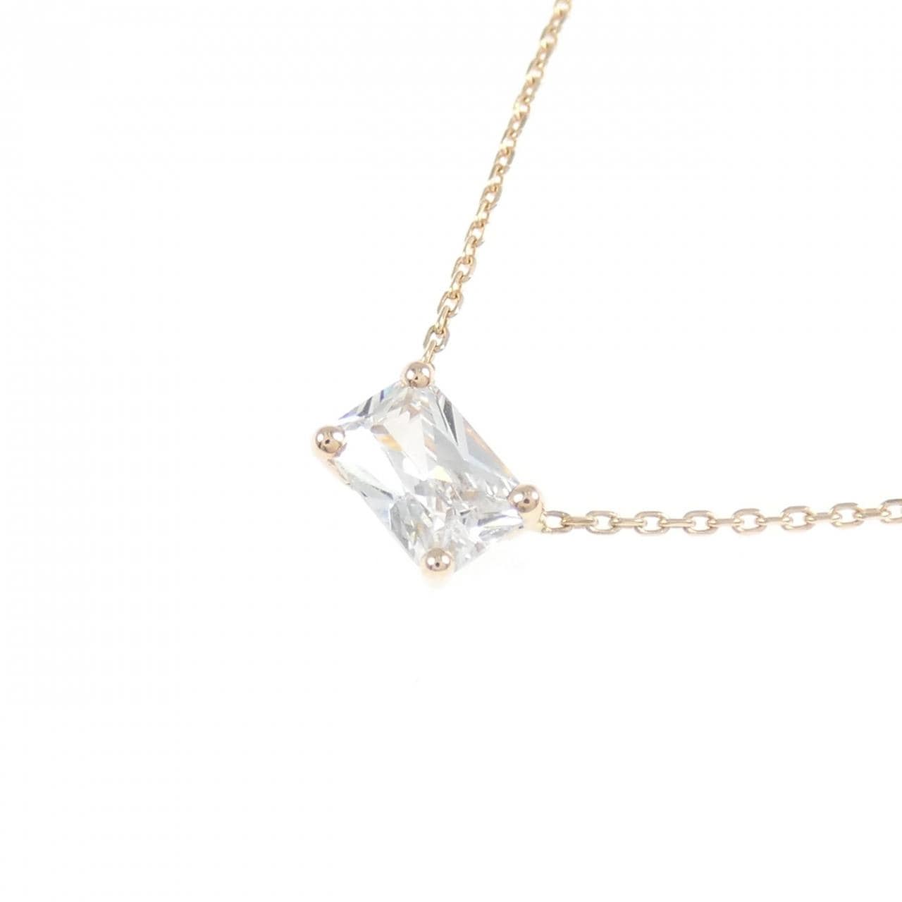 K10PG キュービック ネックレス