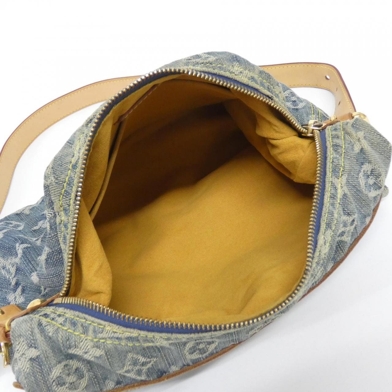 ルイヴィトン モノグラム デニム バギー PM M95049+J54316 ショルダーバッグ