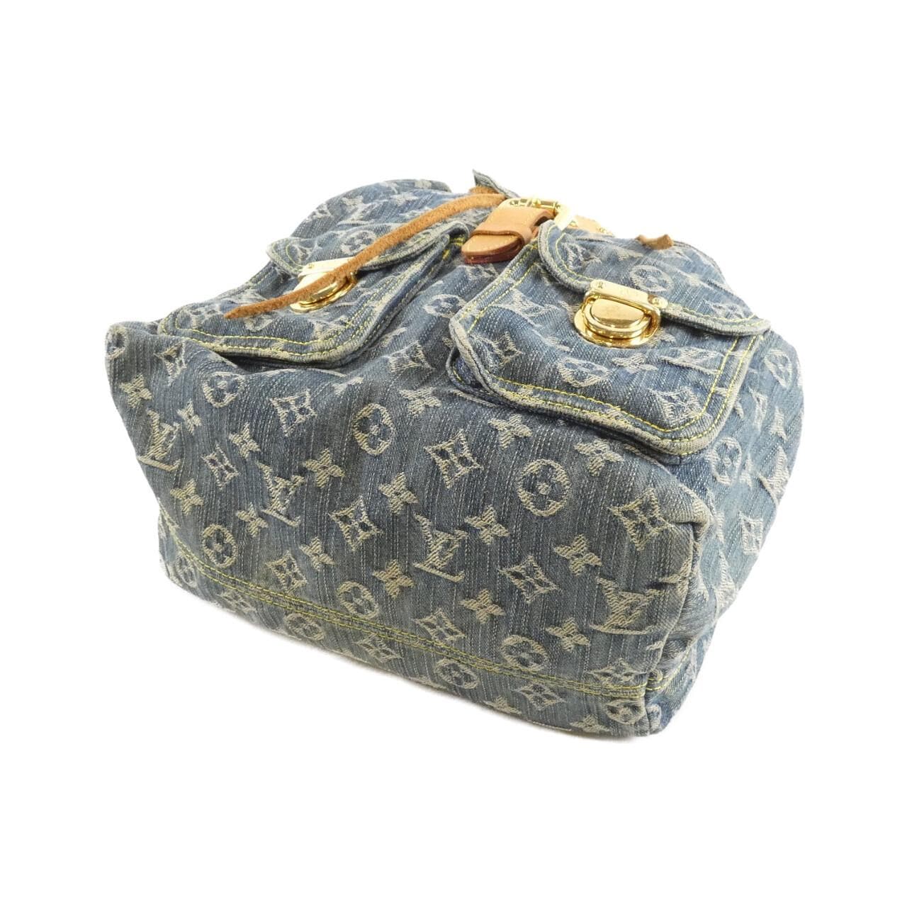 ルイヴィトン モノグラム デニム サック アド GM M95056 リュックサック