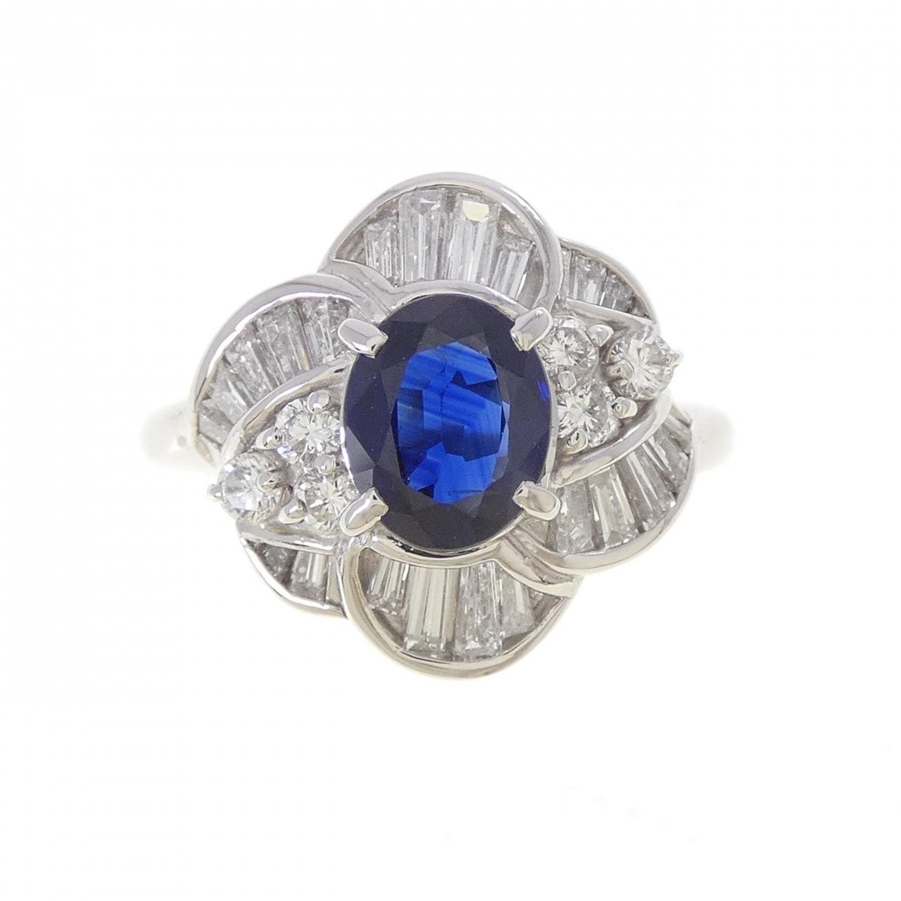 PT900 サファイヤ リング 1.25CT