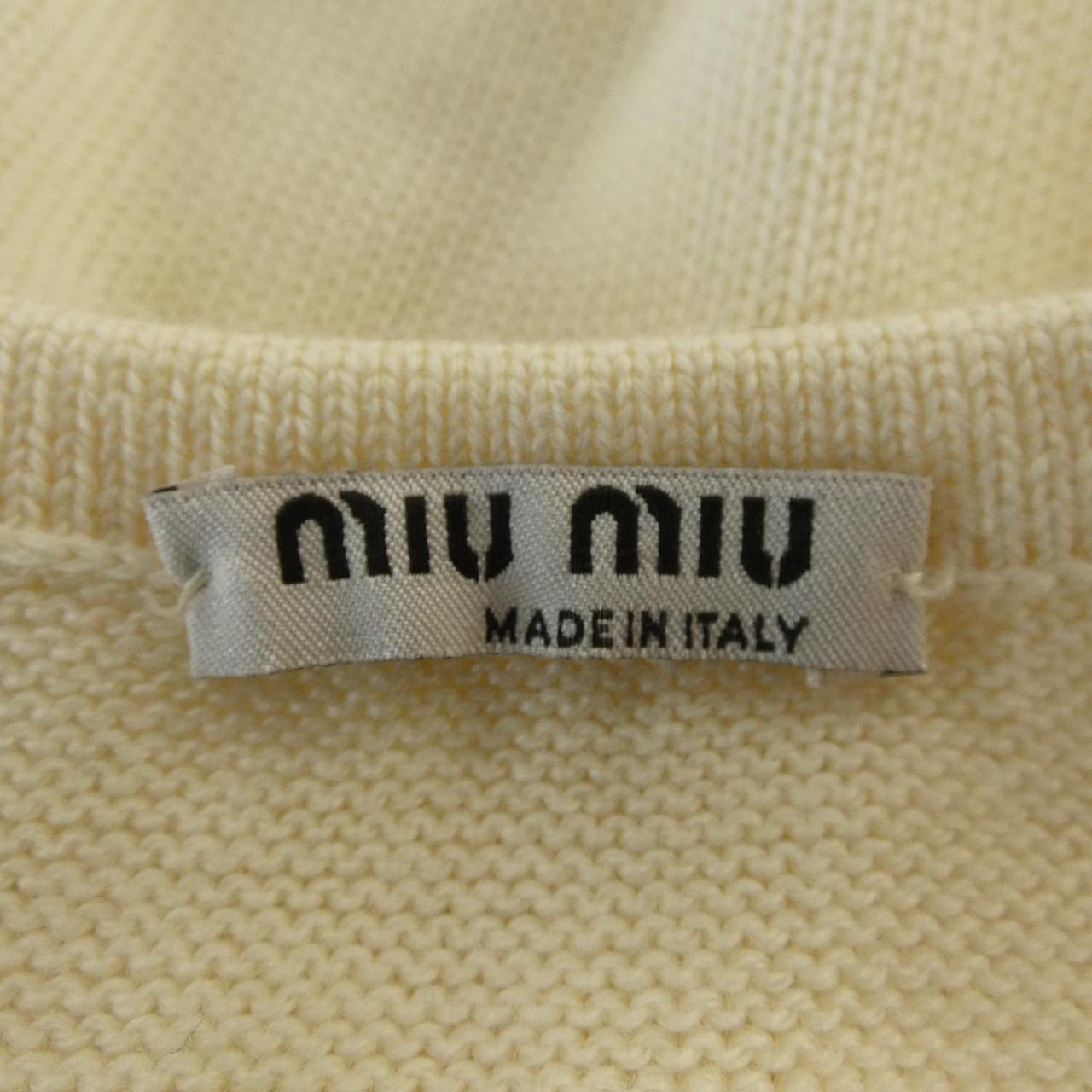 ミュウミュウ MIU MIU MMF482 1Y9G カーディガン