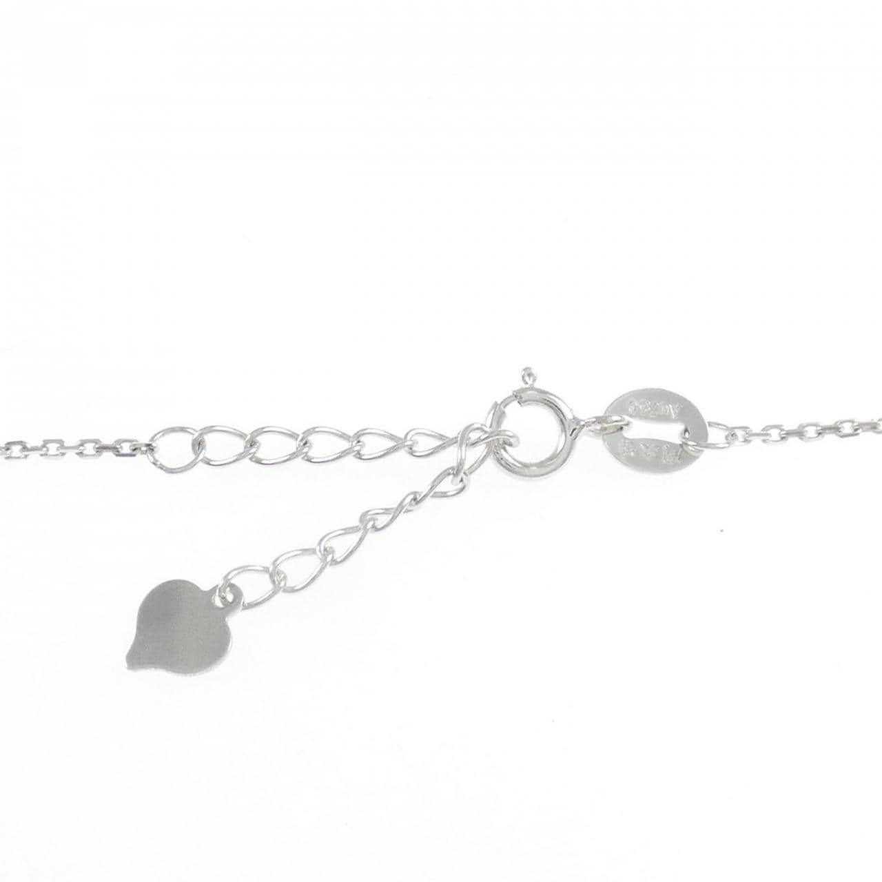 750WG スター ダイヤモンド ネックレス 0.17CT