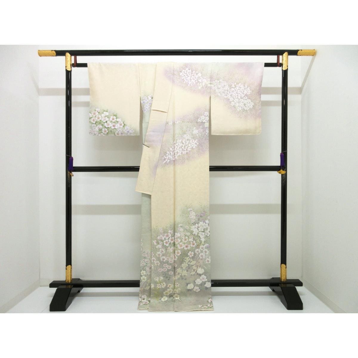 【未使用品】訪問着 友禅加工ボカシ染
