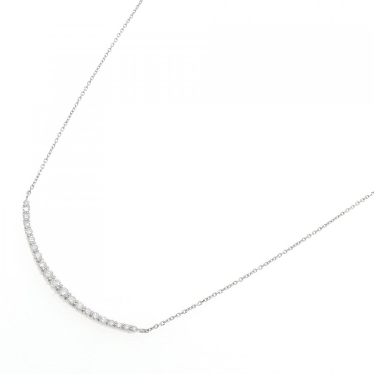 PT900/PT850 ダイヤモンド ネックレス 0.30CT