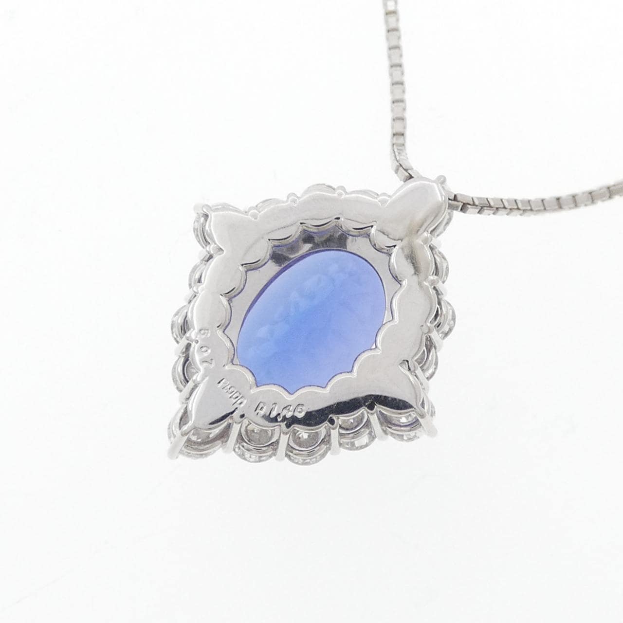 PT900/PT850 タンザナイト ネックレス 5.07CT