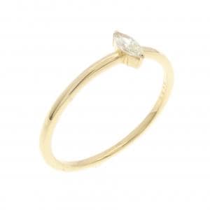 【新品】K18YG ダイヤモンド リング 0.10CT