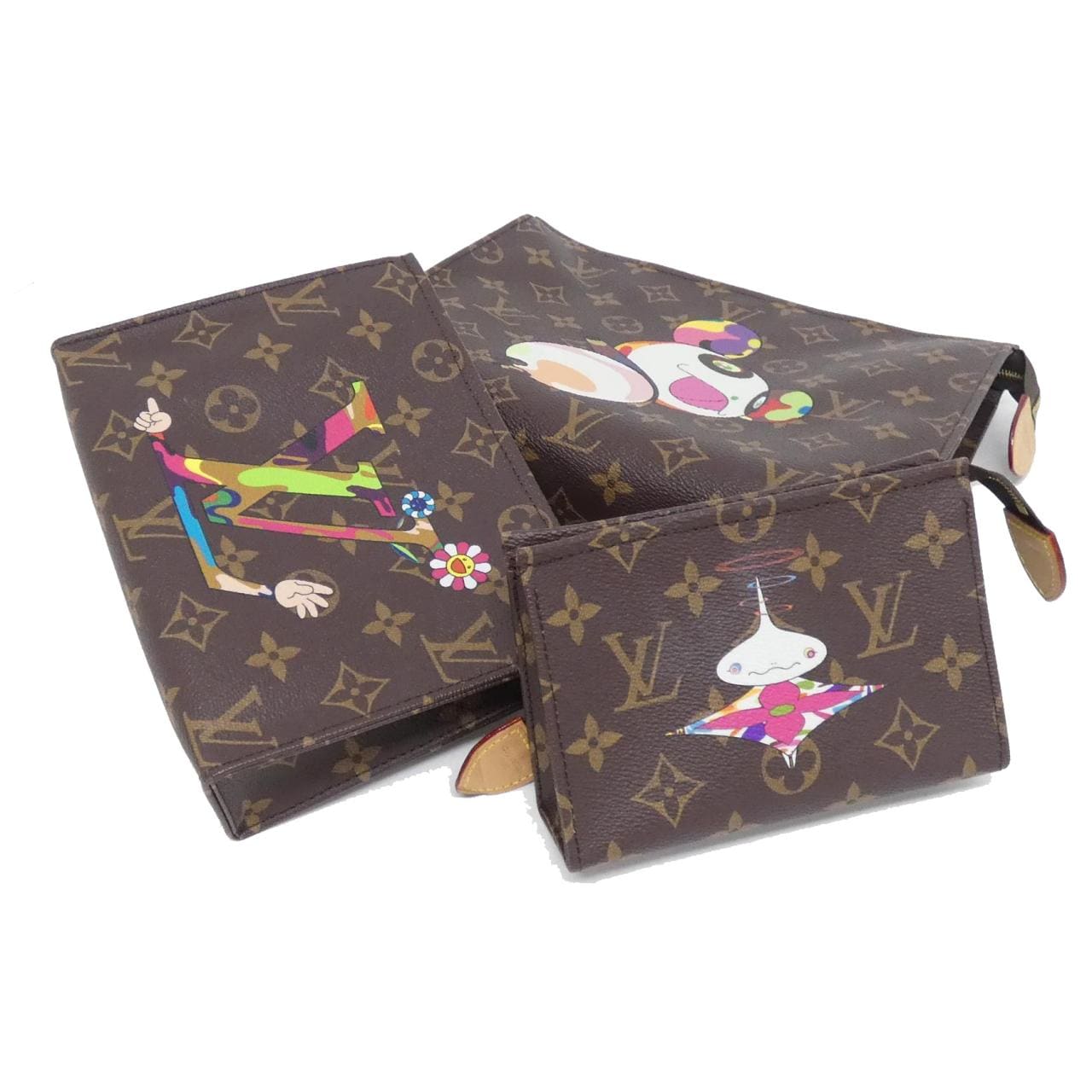 ルイヴィトン モノグラム(LV X TM) トリオ ポッシュ トワレ M13762 ポーチ