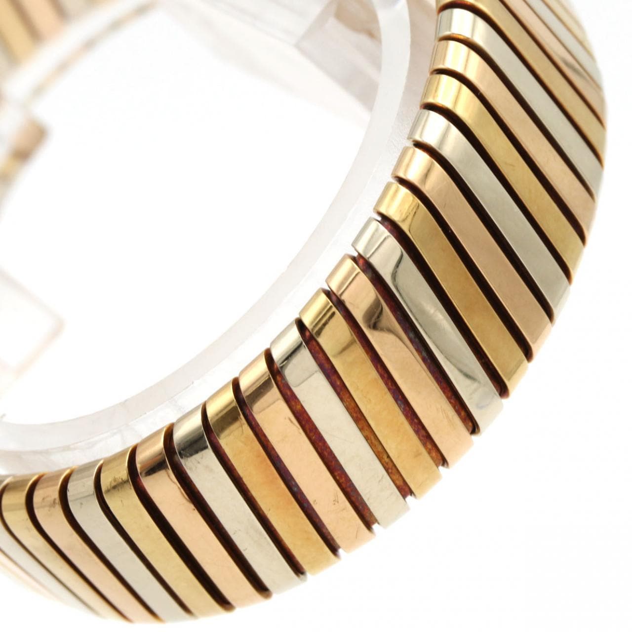 【ノーメンテナンス還元価格】ブルガリ ブルガリブルガリ･トゥボガス スリーカラー Lサイズ BB232T YG クォーツ