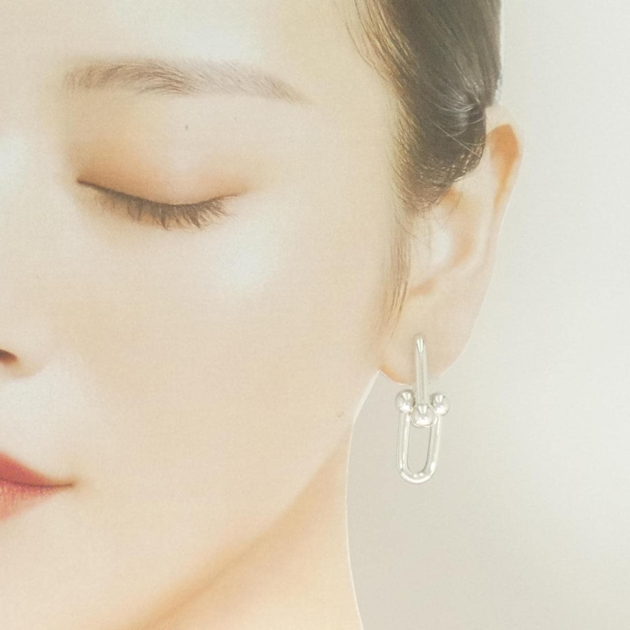 ティファニー ハードウェア リンク ラージ ピアス