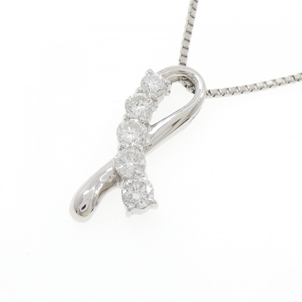 PT900/PT850 ダイヤモンド ネックレス 1.033CT