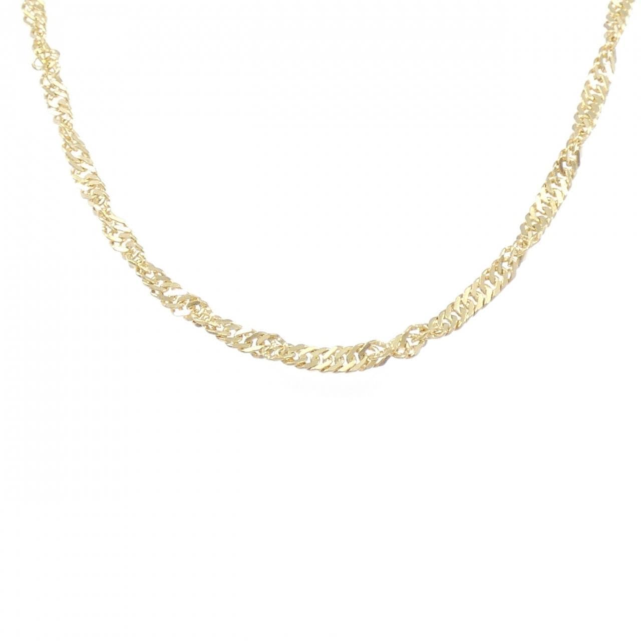 K18YG チェーン ネックレス