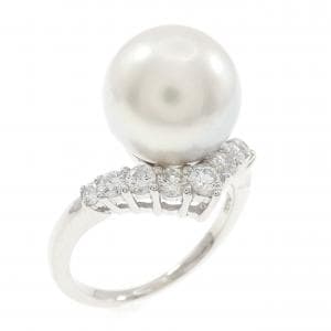 PT900 白蝶パール リング 11mm