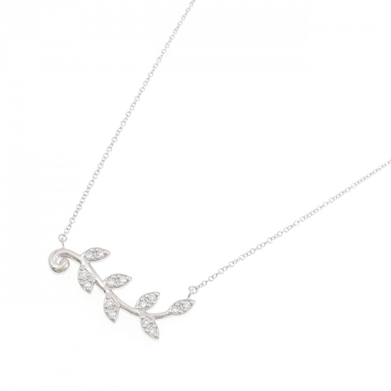 ティファニー オリーブリーフ ネックレス