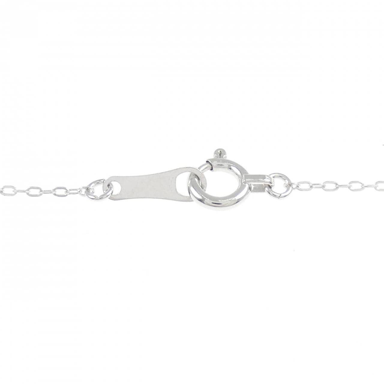 K18WG ダイヤモンド ネックレス 0.20CT