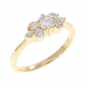 K18YG ダイヤモンド リング 0.45CT