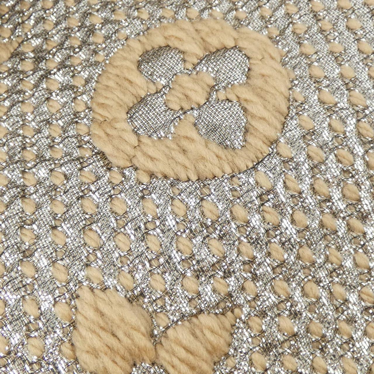 ルイヴィトン LOUIS VUITTON エシャルプ ロゴマニア シャイン M75834 MUFFLER