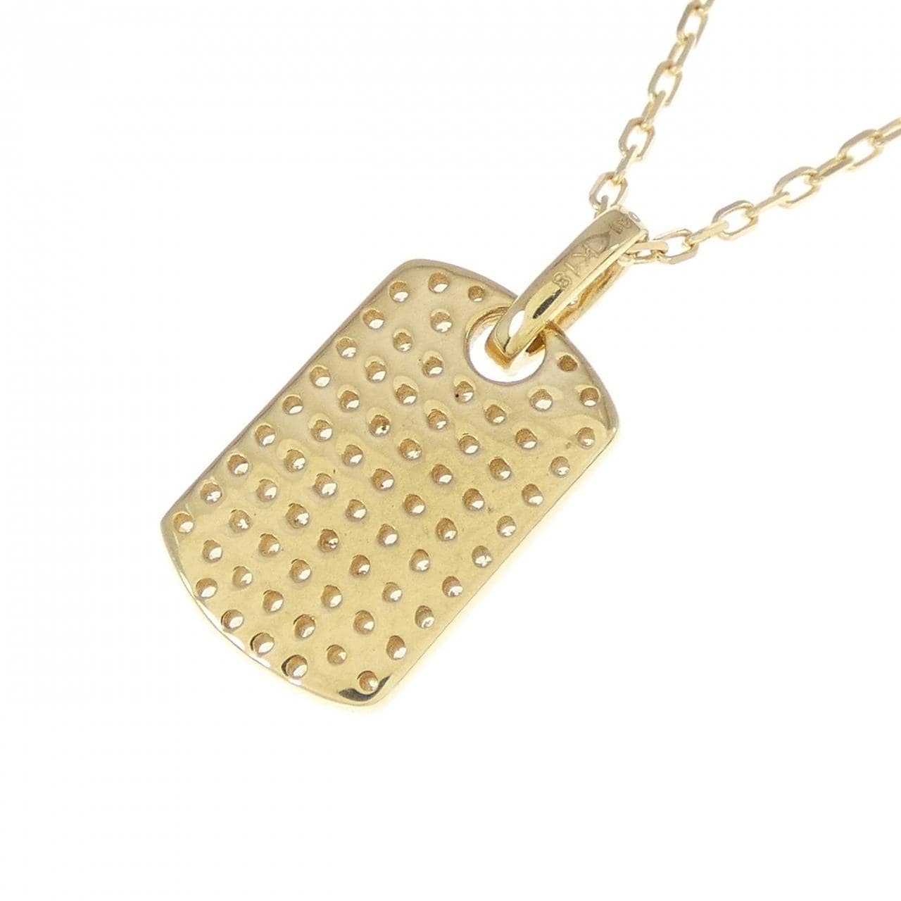 【新品】K18YG ダイヤモンド ネックレス 0.31CT