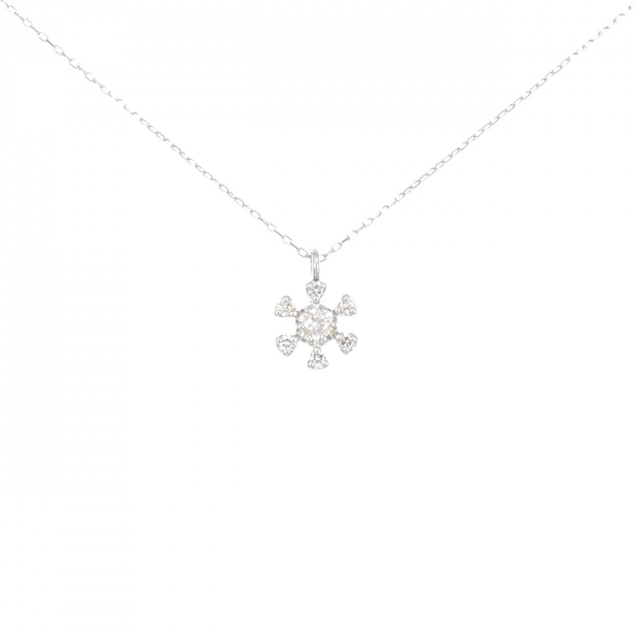 [新品] PT钻石项链 0.13CT