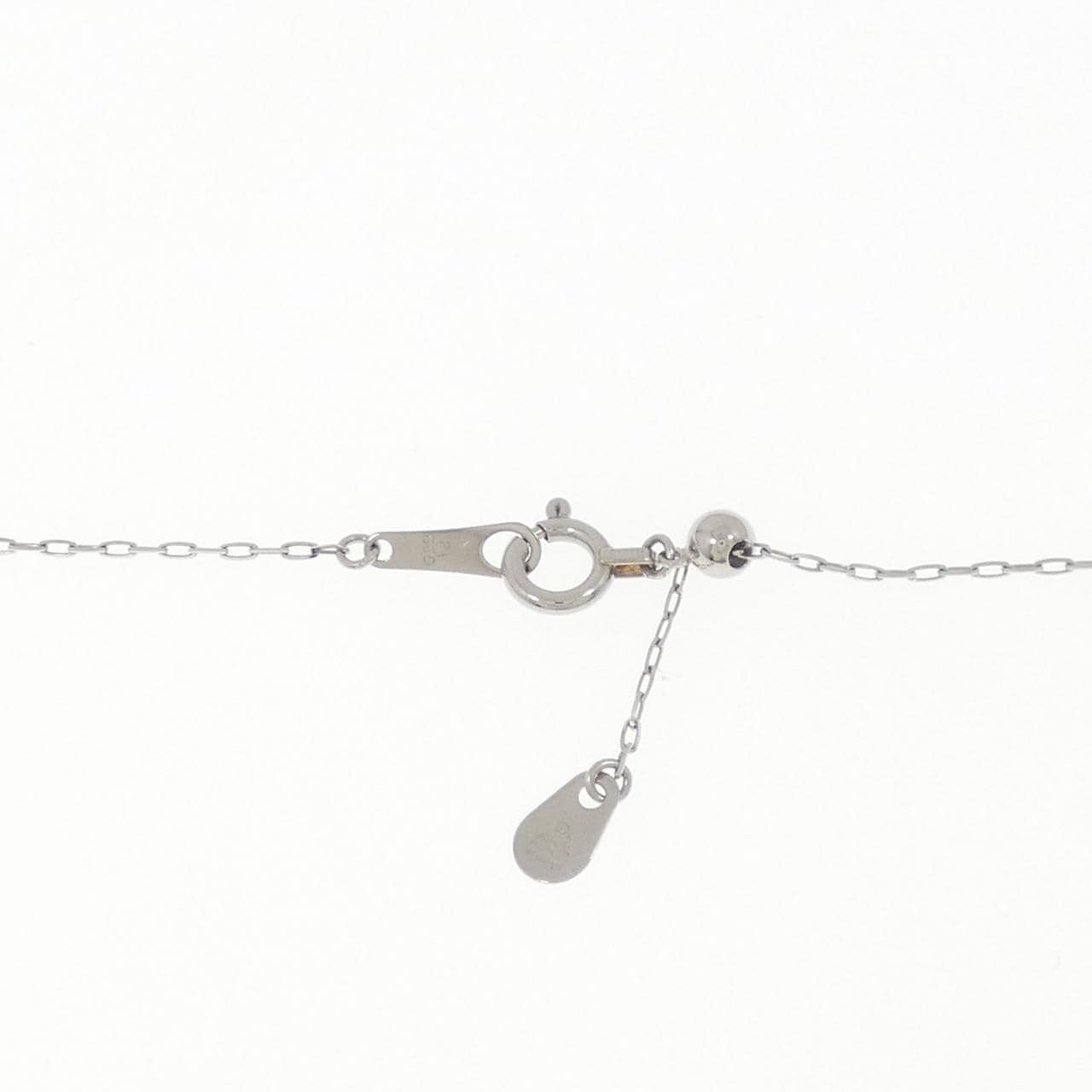 【新品】PT900/PT850 ダイヤモンド ネックレス 0.20CT