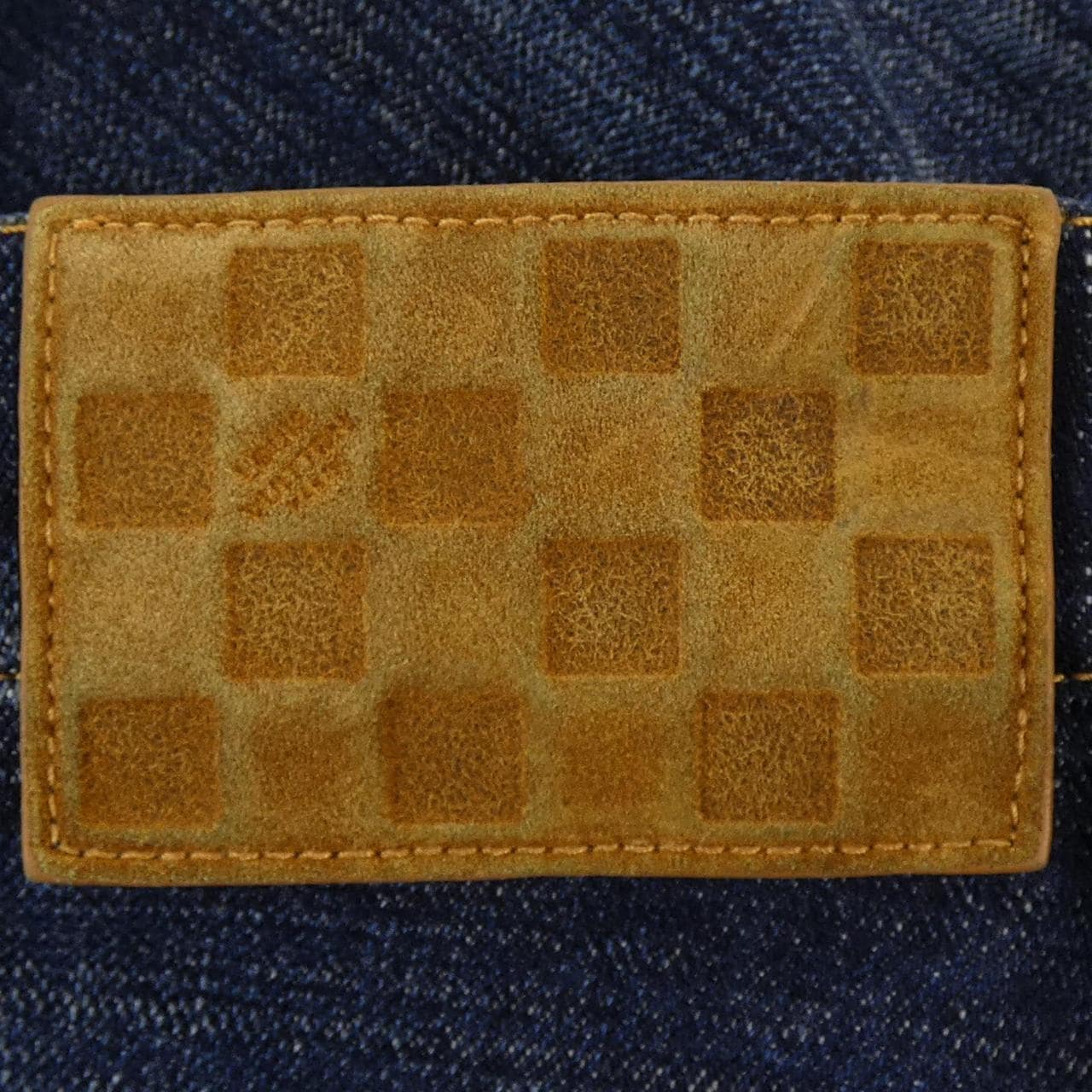 LOUIS VUITTON Vuitton Wide Leg Denim Pants HTD72WWAK Jeans