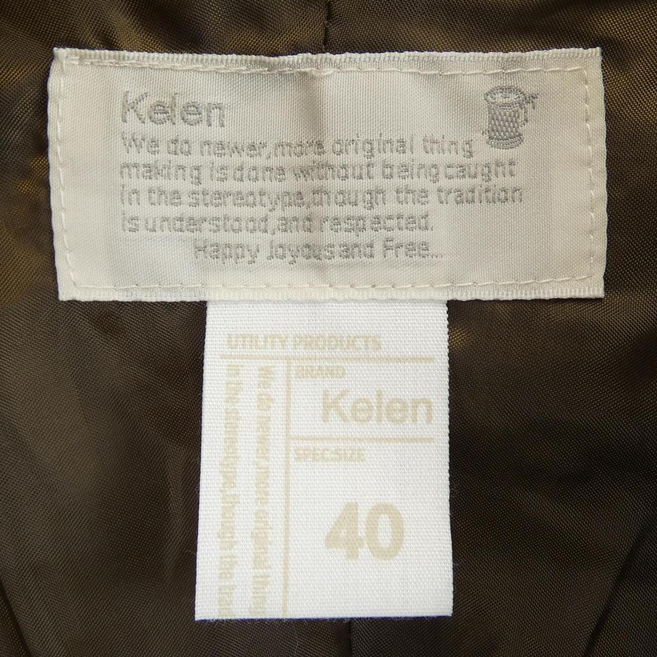 ケレン KELEN KL19FJK27 ジャケット