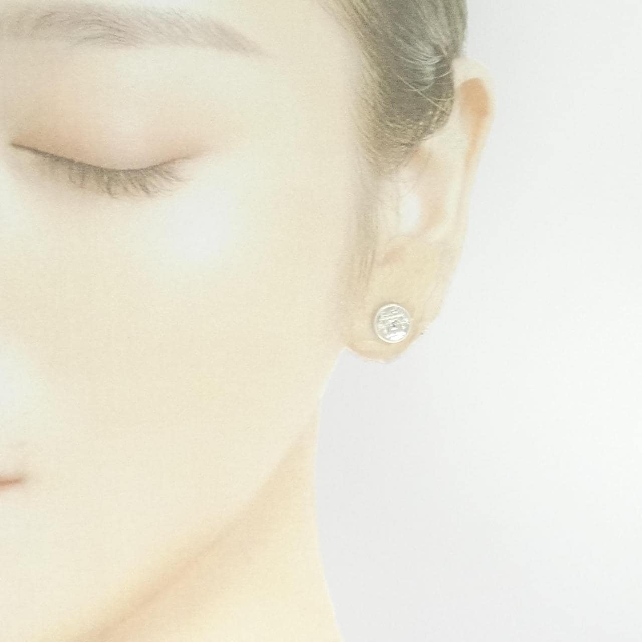 HERMES Exlibris TPM earrings