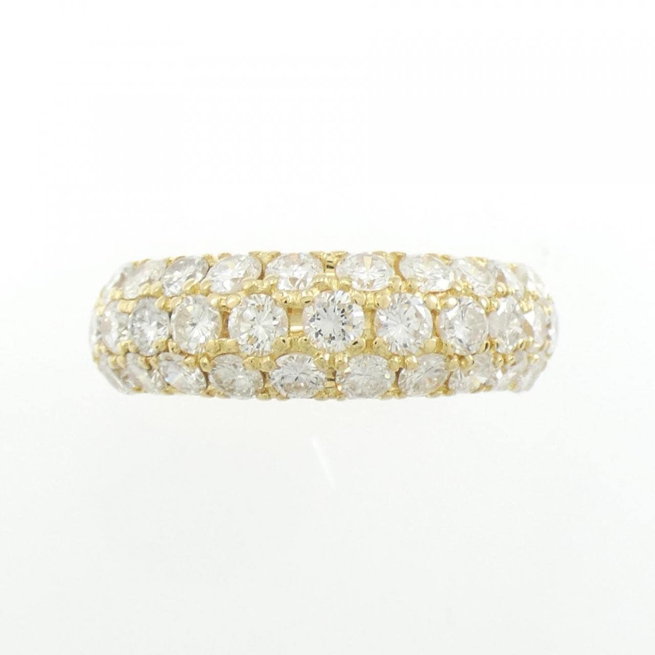 K18YG ダイヤモンド リング 1.60CT