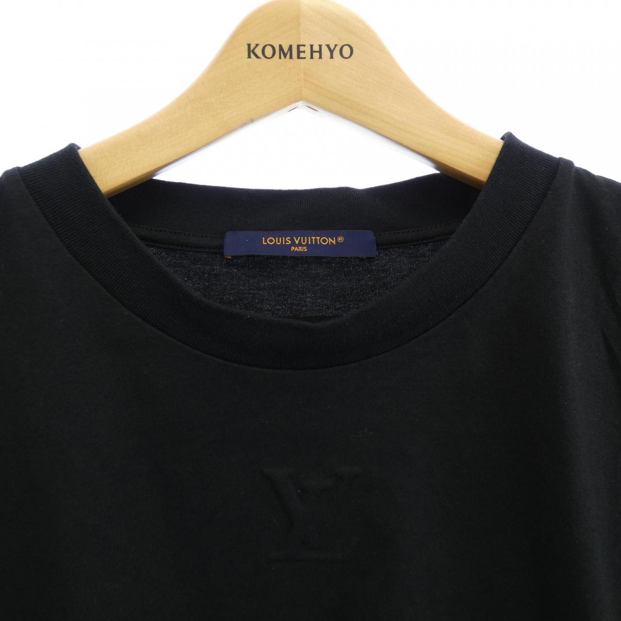 ルイヴィトン LOUIS VUITTON エンボスLVコットンTシャツ HNY55WDT3 Tシャツ